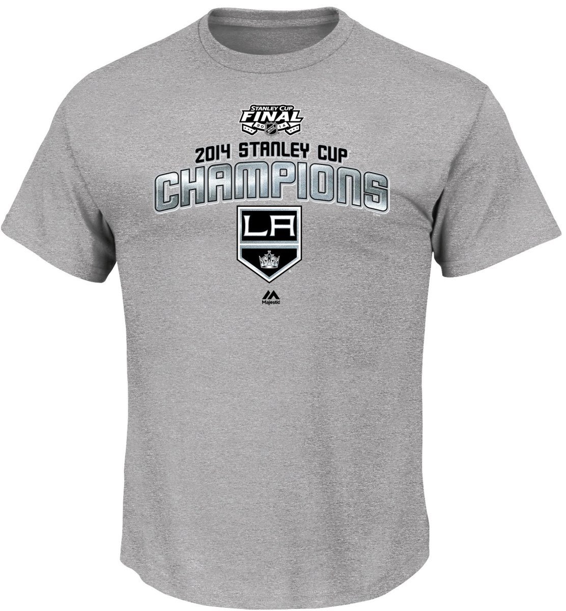Majestic Los Angeles Kings 2014 Stanley Cup Champs Chasing The Trophy T-Shirt