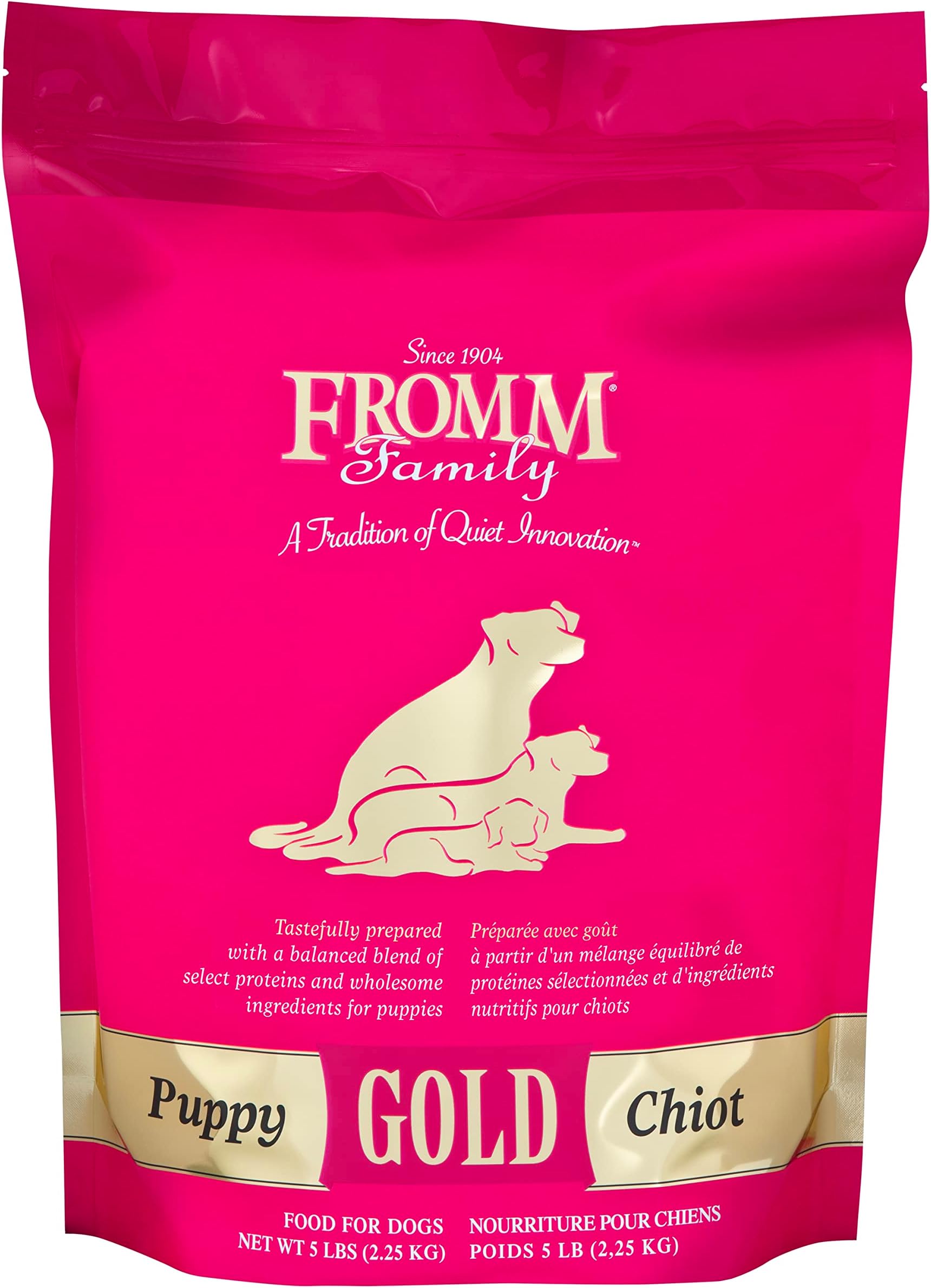 Fromm Puppy Gold Dry Dog Food, 5Pound Bag Amazon.ca Pet Supplies