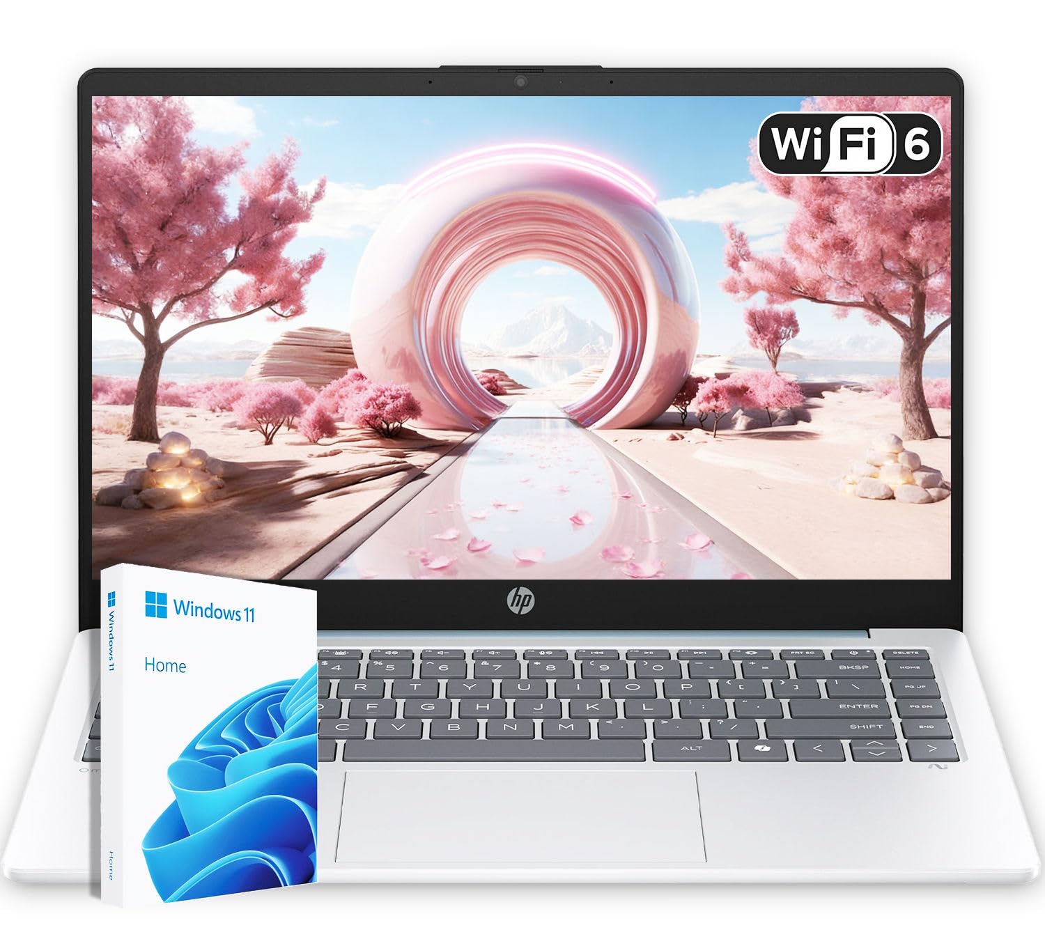Amazon.co.jp: HP 14インチノートパソコン、IntelデュアルコアCPU、8GB
