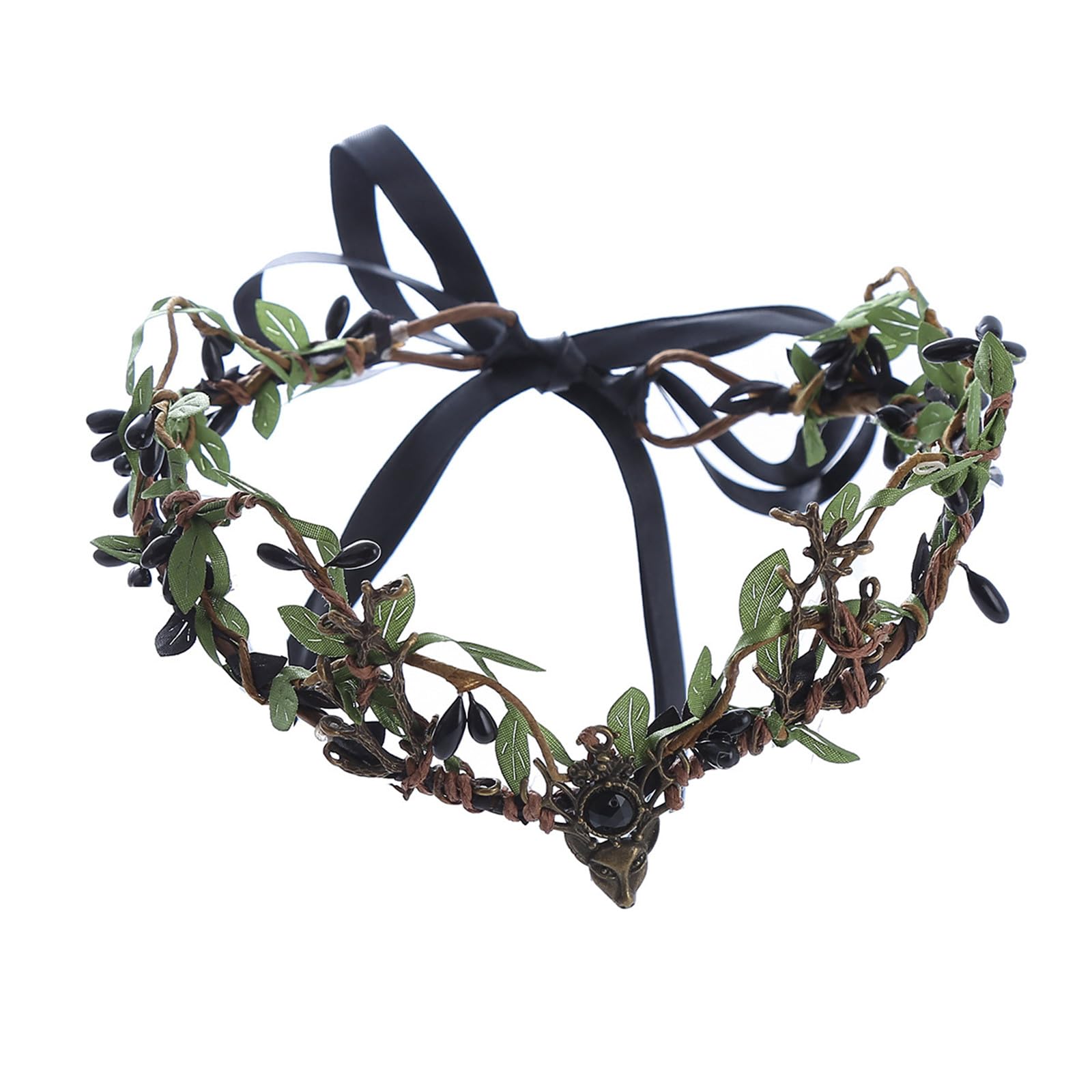 Fentency Elegant Leaves Shape Hairband Headband for Girls Trendy Model Show Wedding Party Jewelry