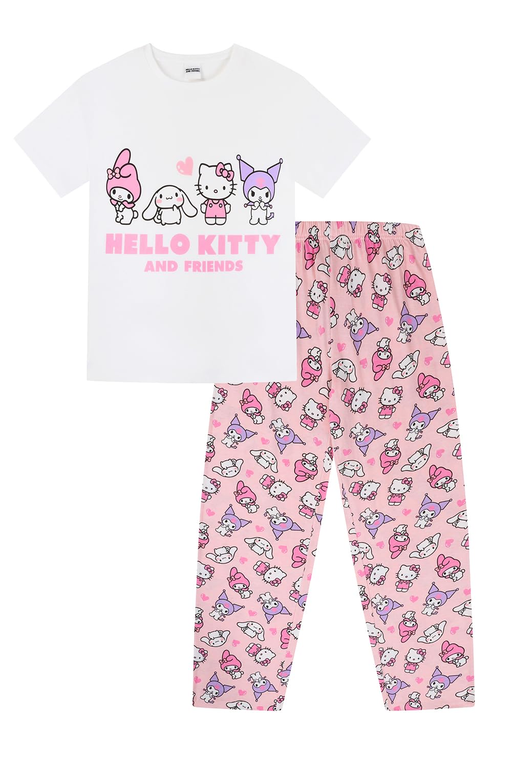 Pyjama Hello Kitty long ensemble idéal pour vos soirées cocooning - 7