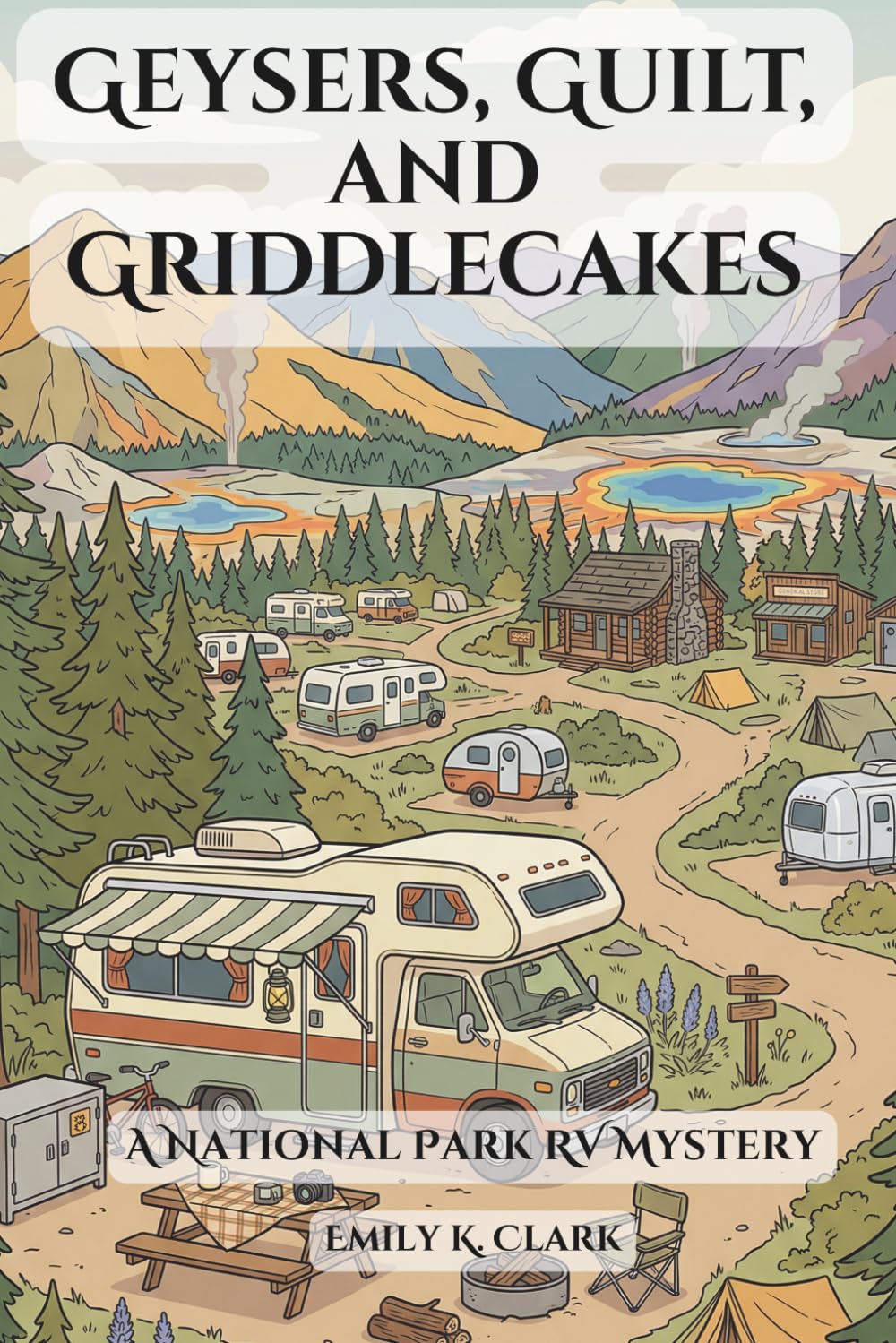 Geysers, Guilt, and Griddlecakes: A National Park RV Mystery (Cozy Camping Mysteries)