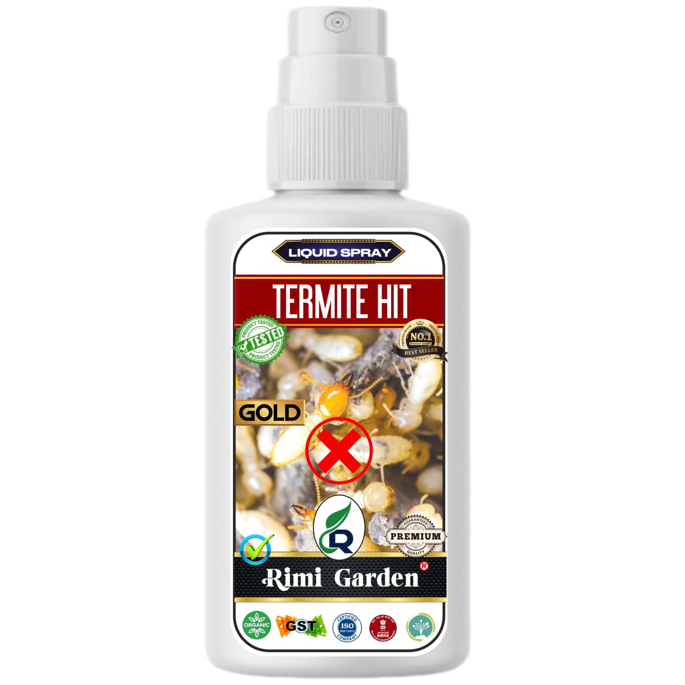 Rimi Garden® Termite Hit, Premium Essential Powerful Liquid Spray for Removing Termites and Other Insects from Plants. (100 ml) (B0BNVC8SDZ) Amazon Price History, Amazon Price Tracker