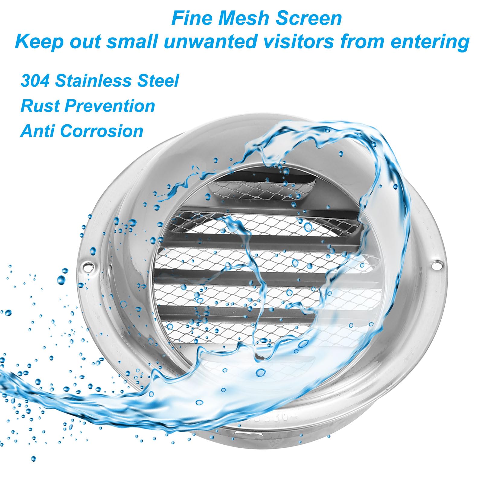 PATIKIL Exhaust Air Vent Cover 4.7 Inch - Image 4