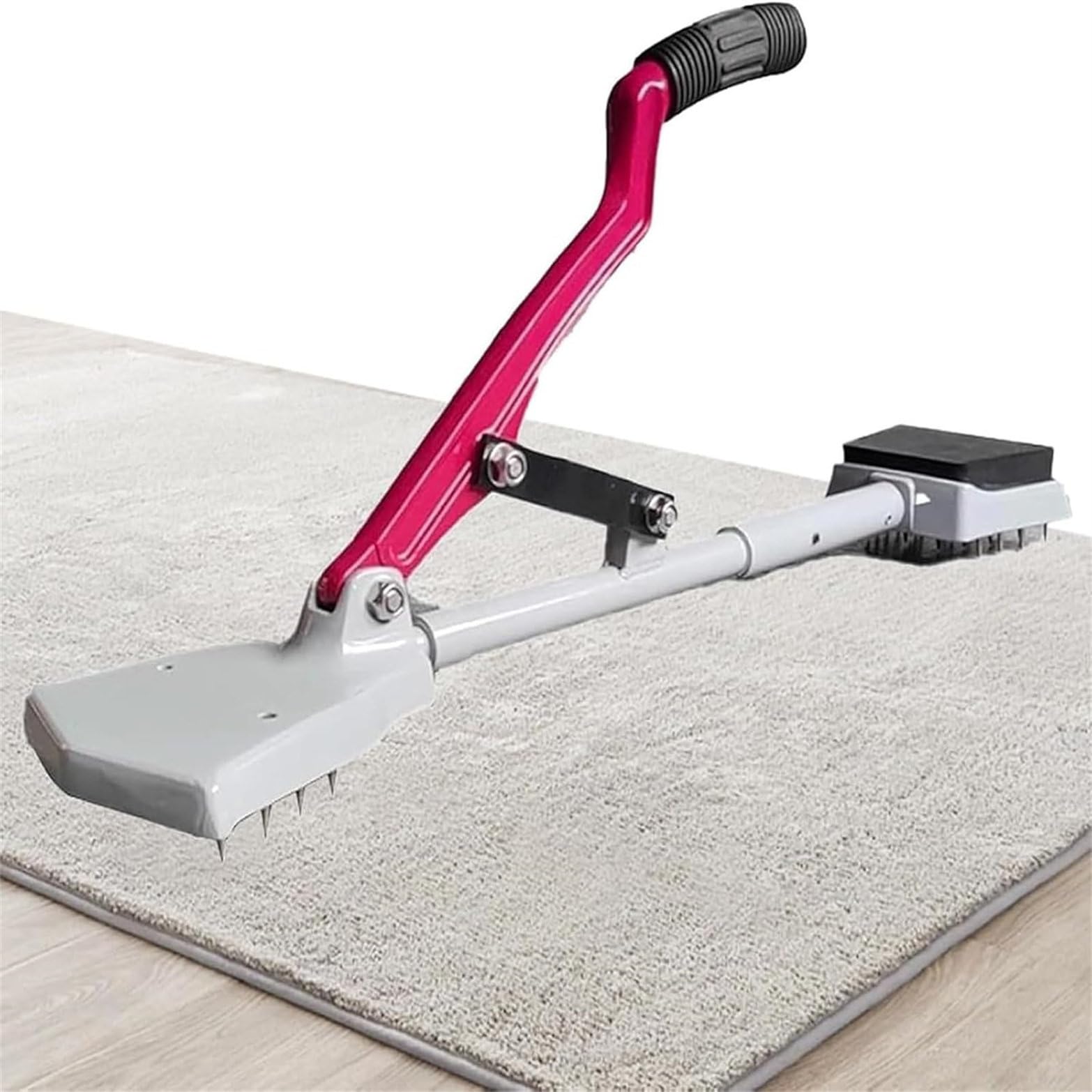 Kit de montage de moquette sans genoux avec poignée en caoutchouc souple pour pose et réparation 80 cm