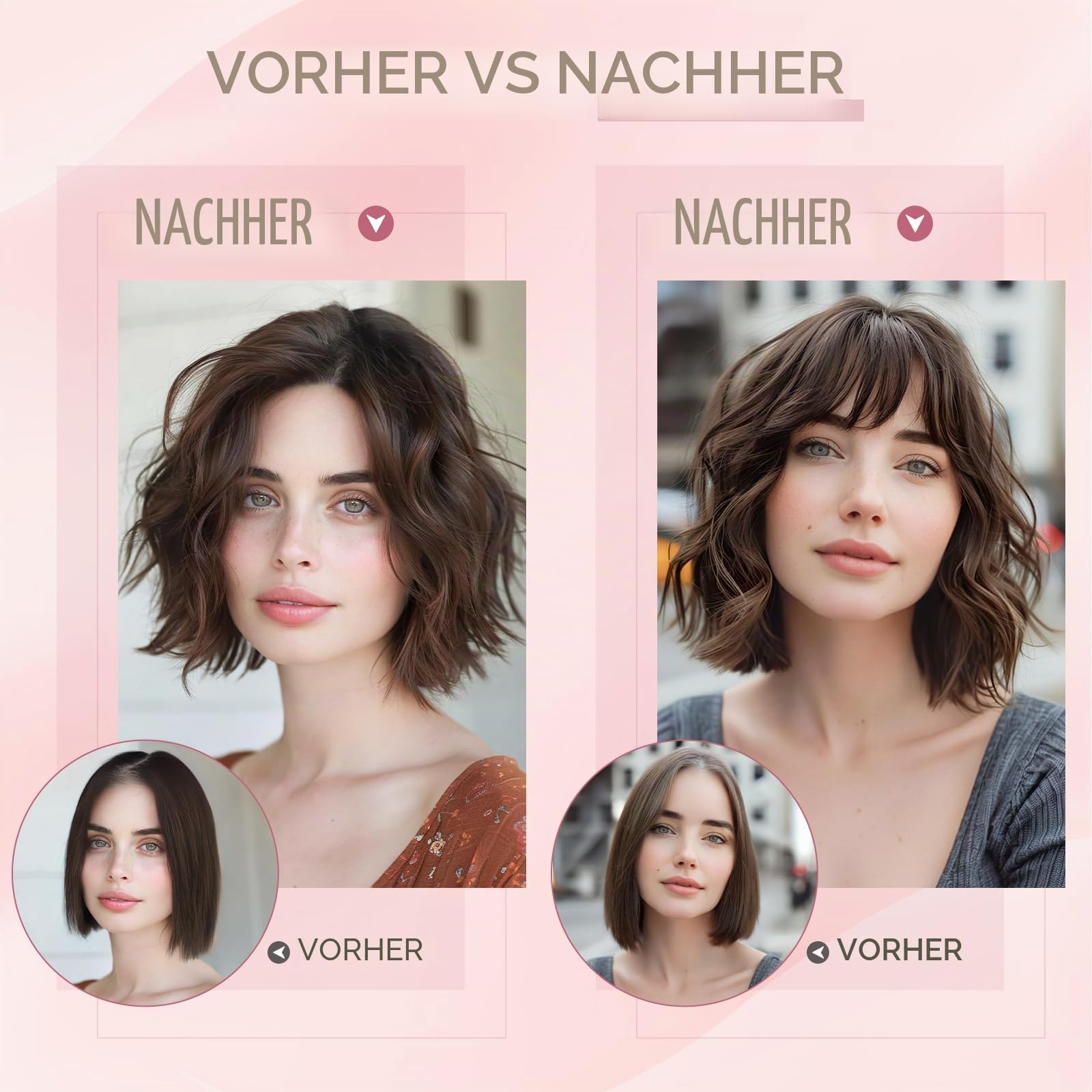 Echthaar Hair Topper für Frauen mit #C - 21g Handgebunden Basis Haar Topper Atmungsaktives Tüllnetz Spitze Basis 100% Echtes Haar Clip in Topper Natürliche Farbe