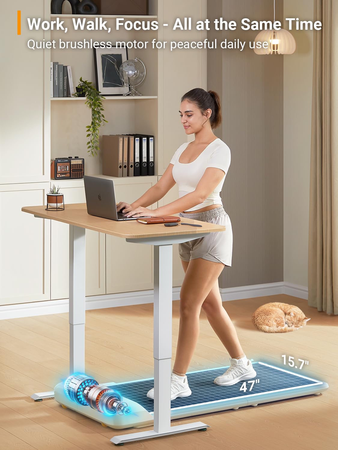 Amazon | WALKINGPAD C2 折りたたみ式ウォーキングパッドトレッドミル