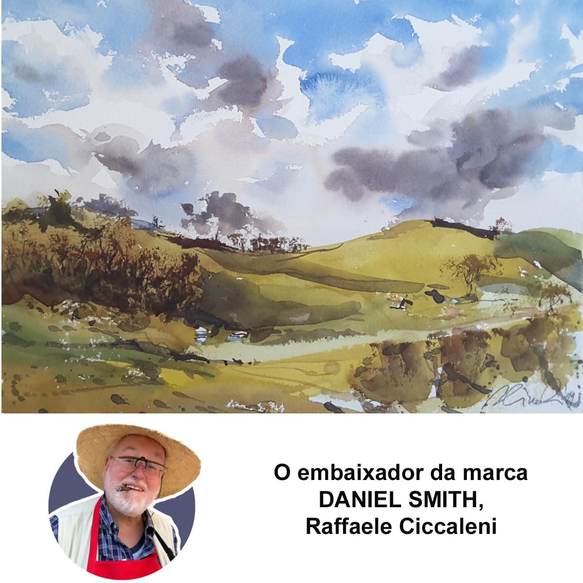 Daniel Smith Extra feine Aquarellfarbe – Raffaele Ciccaleni's Master Artist Set I Traditionell und Modern, 6 Stück, 5 ml Tuben