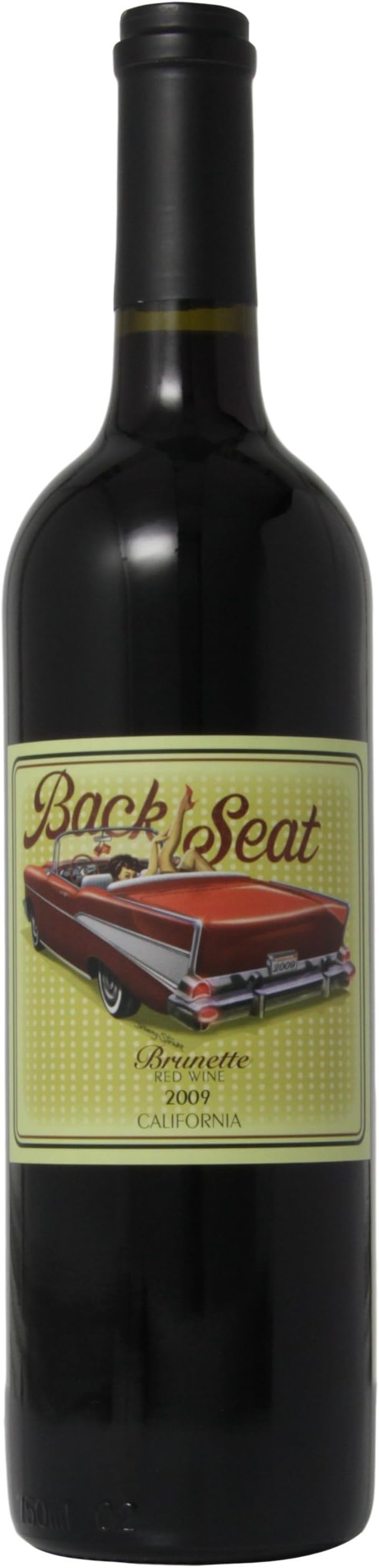 2009 Back Seat Brunette Blend - Red 750 mL