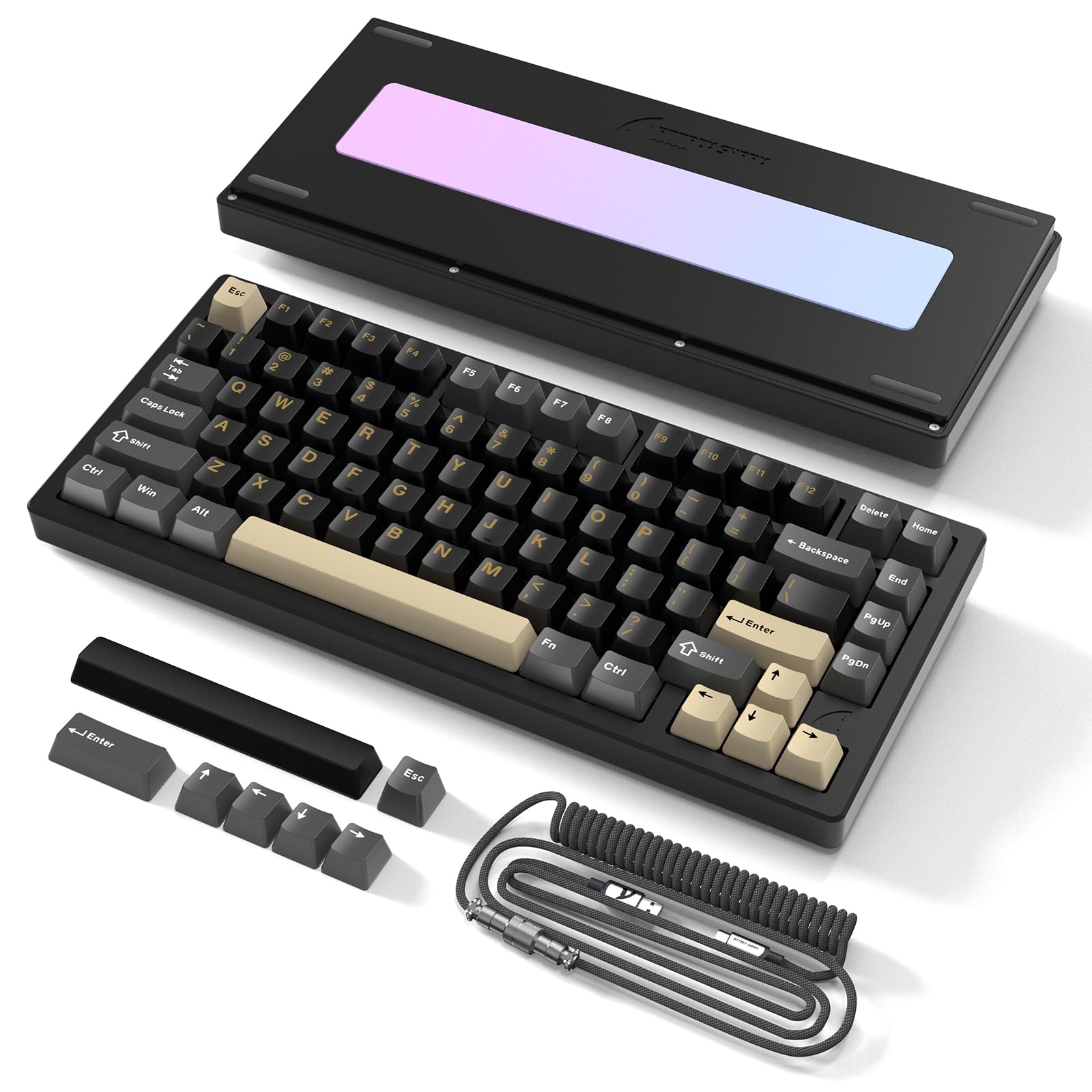Bàn Phím Cơ Ko Dây Bluetooth Nhôm CNC Attack Shark X75 Cao Cấp Full LED Rgb Cho Máy Tính Laptop I.12208293