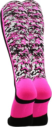 Miniatura 2 de TCK Digital Camo Aware Over the Calf Socks Pink Ribbon Softball Soccer Football