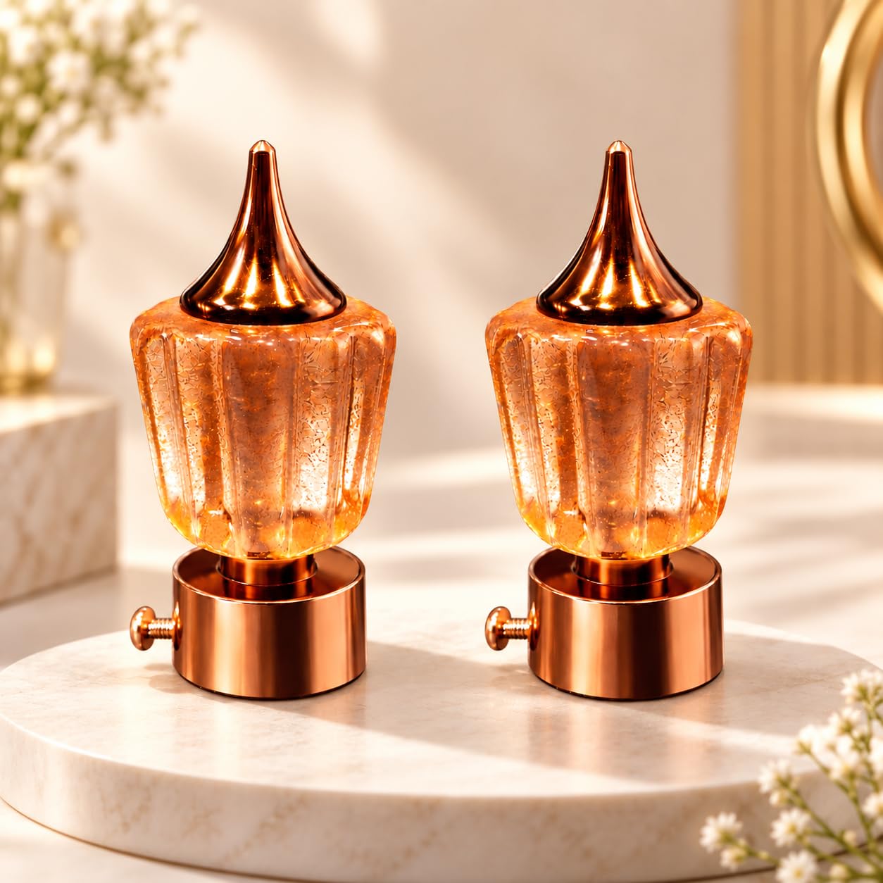Elite Heavy Brass Antique Decorative Round Curtain Rod End Cap Finials for Door and Window 1 Inch Curtain Rod Accessories- 4pcs (Brass Antique) — Amazon image 12