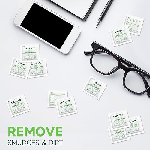 Miniatura 2 de 310 toallitas de limpieza de lentes, toallitas prehumedecidas y envueltas individualmente, limpiador de gafas para lentes, lente de cámara,