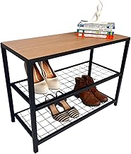 Sapateira Strassis Design SD-3501-69 Metal e MDF Cor: Preta