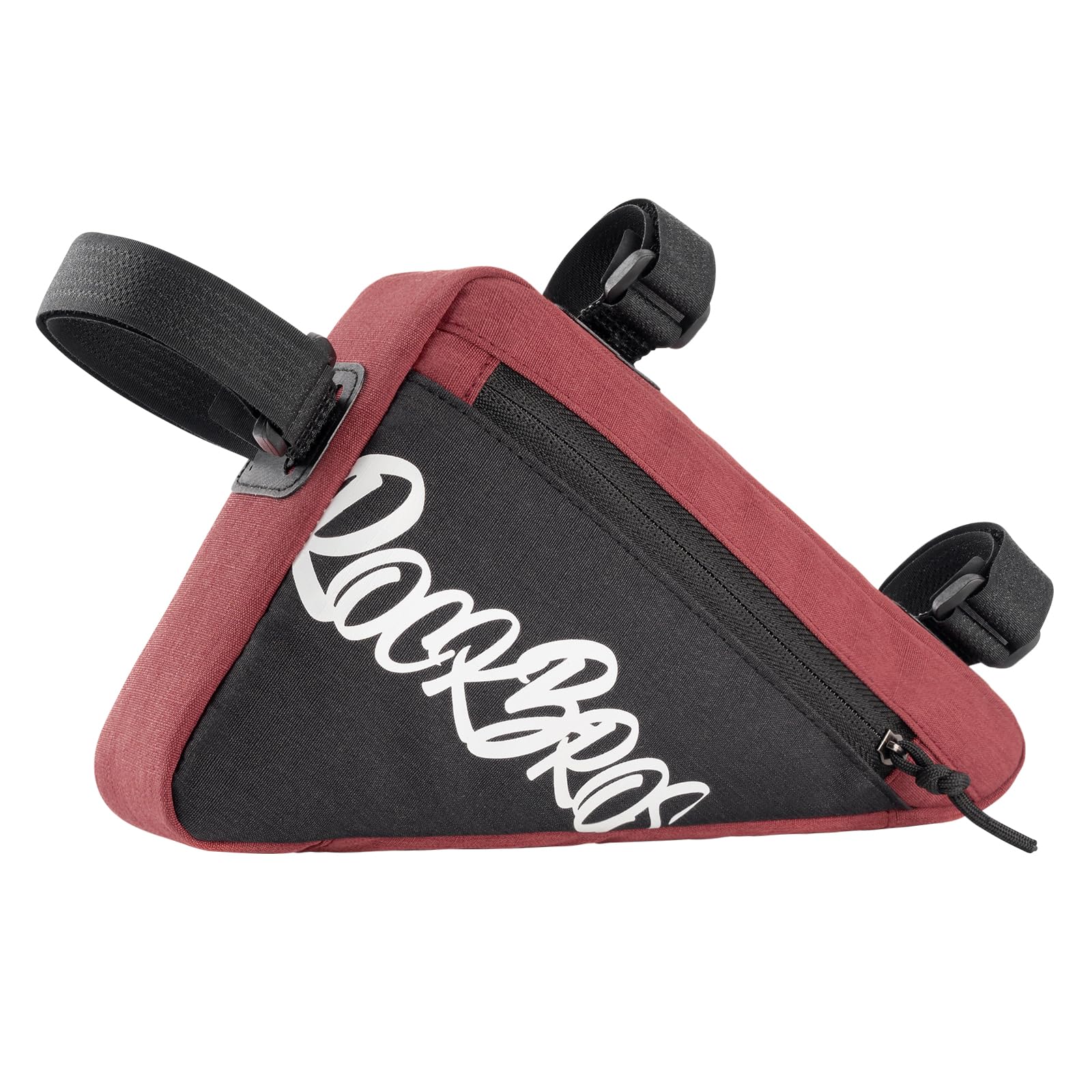 ROCKBROS Frame Bag Bike Triangle Bag for MTB Road Bikes E-Bike Bicycle Pouch Frame Tool Pack Cycling Accessories 0.8L Red