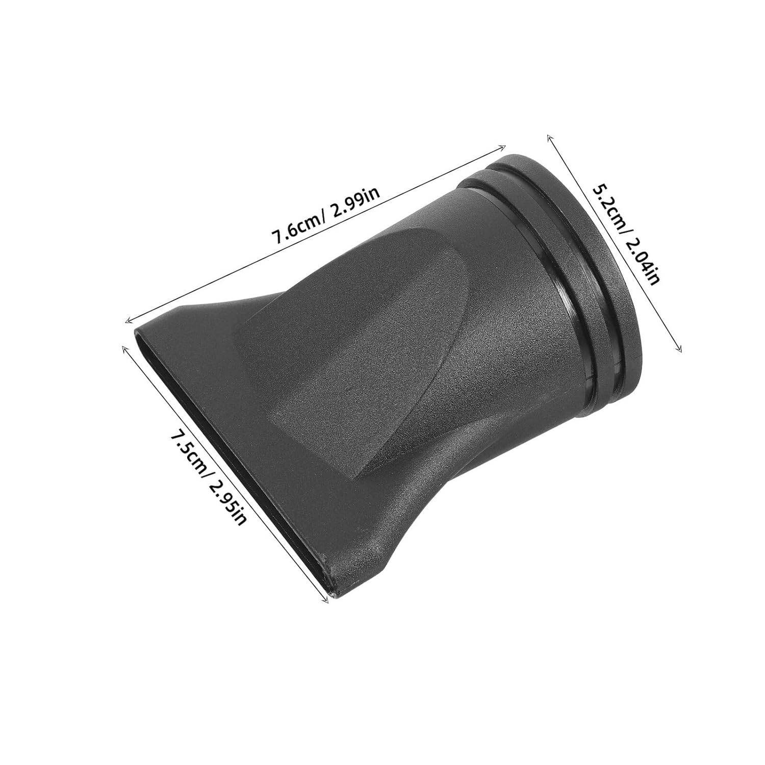 Mikinona 20pcs Universal Hair Dryer Nozzle Attachments, Narrow Concentrator Tips for Salon and Home Use, Compatible Hairdryer End Nozzle Replacement for Styling and Blow Drying