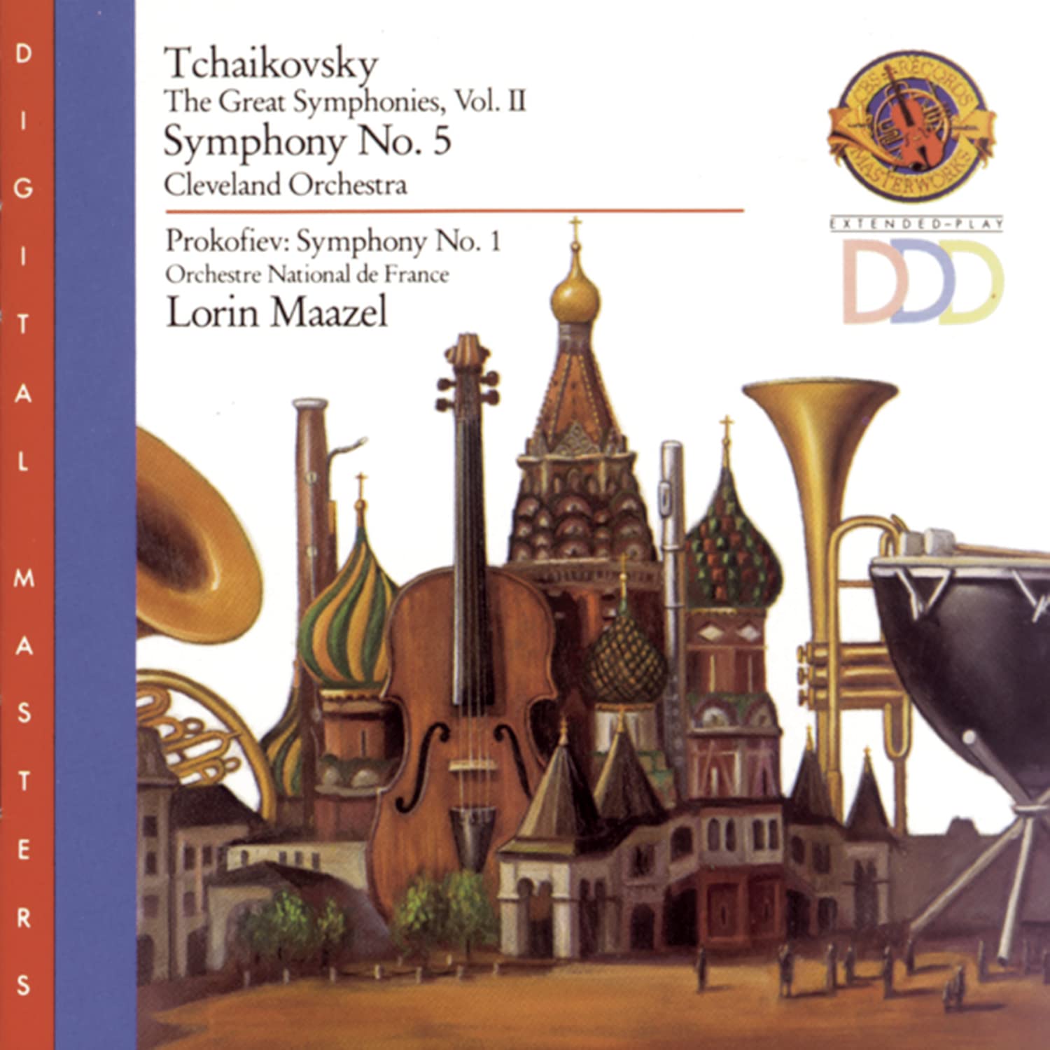 Tchaikovsky: The Great Symphon [Audio CD] Tchaikovsky; Prokofiev; Prokofiev, Sergey and Lorin Maazel