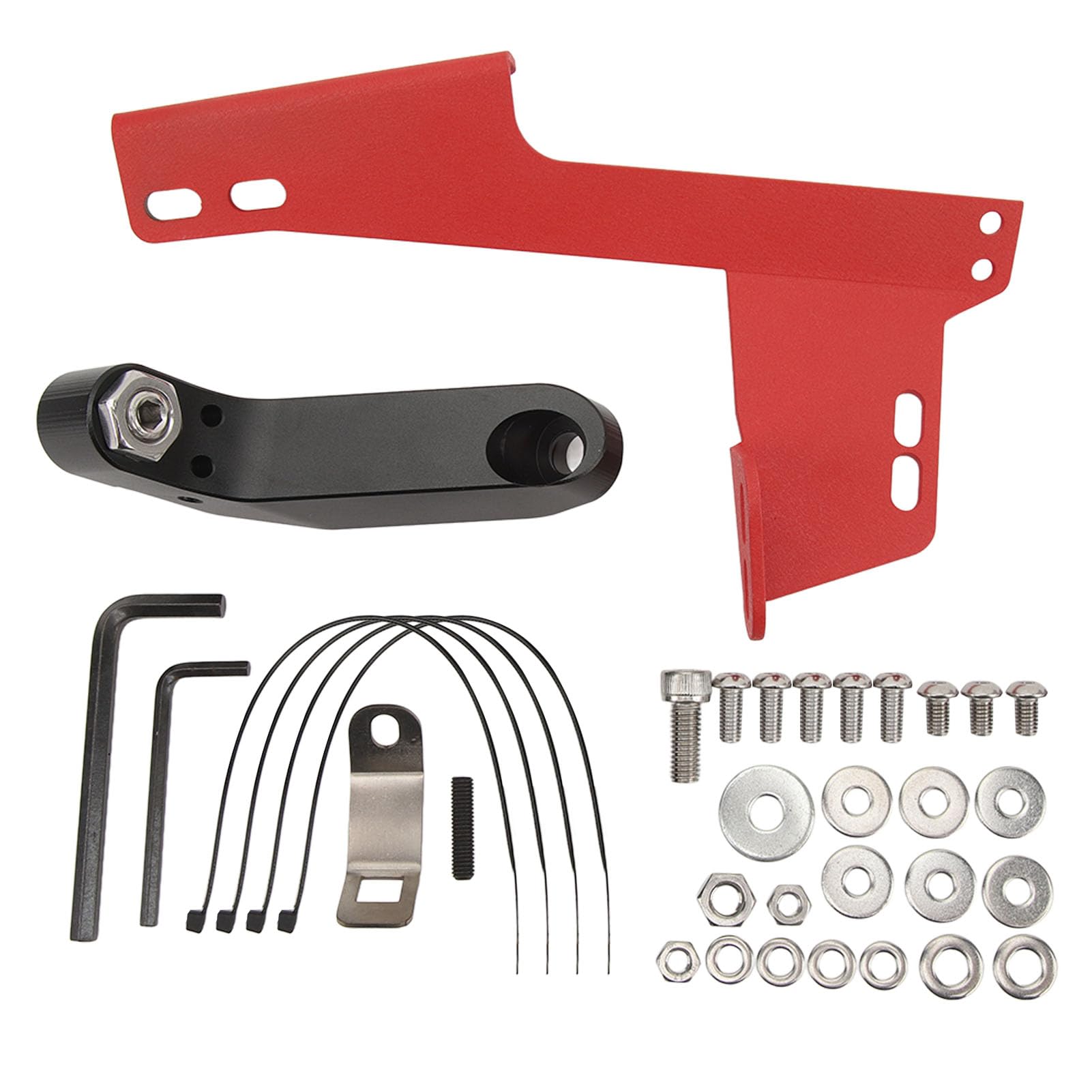 BrilluxaTransmission Master Cylinder Brace Rugged High Hardness Durable Master Metal Cylinder Support Bracket Replacement for Subaru WRX LHD