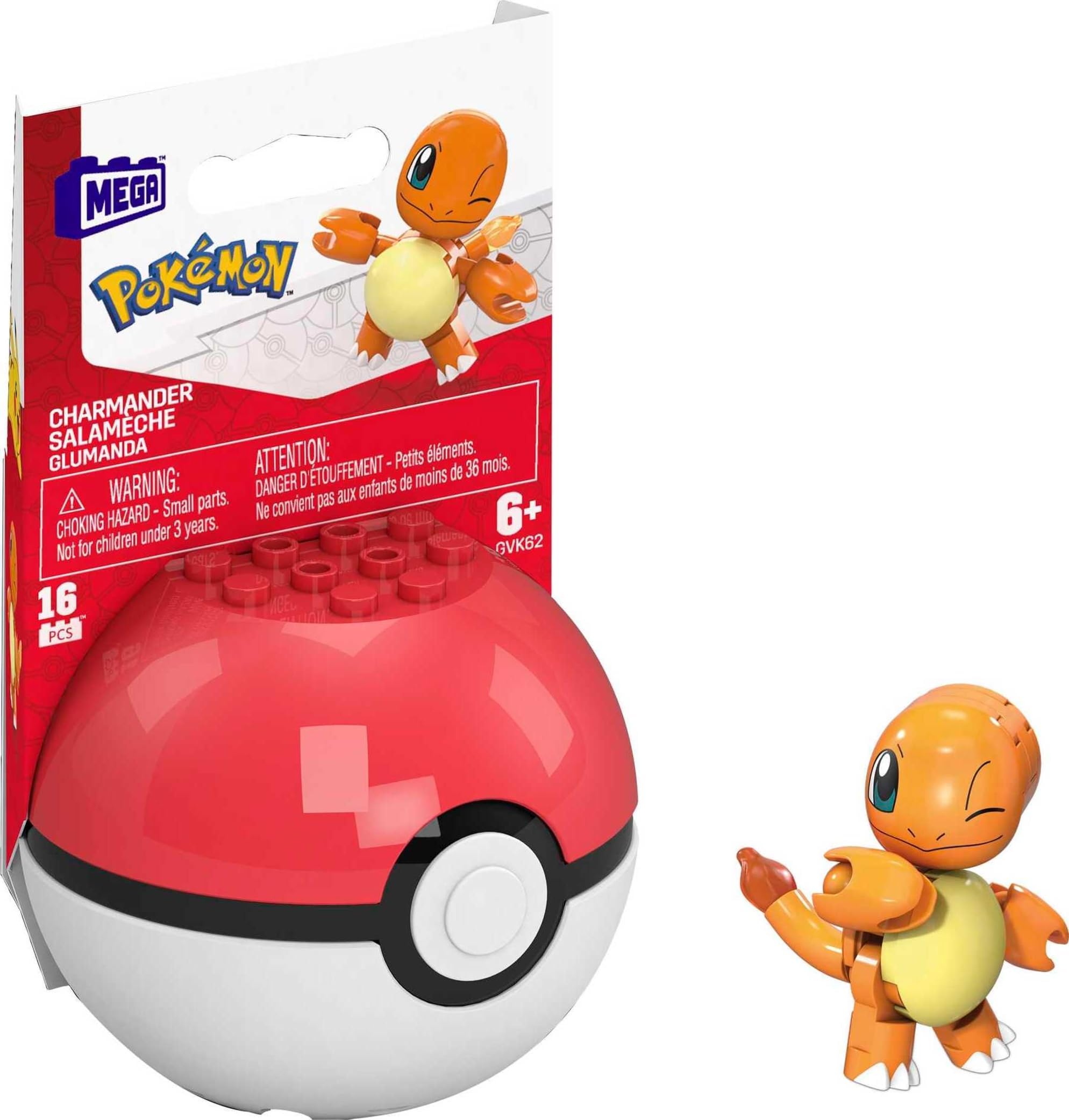 Mega Construx Pokemon Charmander (GVK62)
