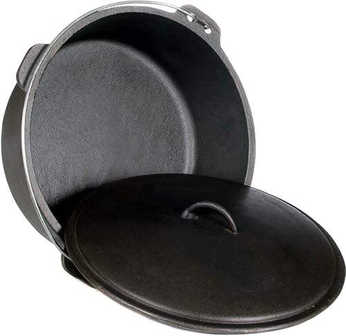 Miniatura 2 de Horno holandés clásico de hierro fundido sazonado de 20 cuartos de galón - GL10491S