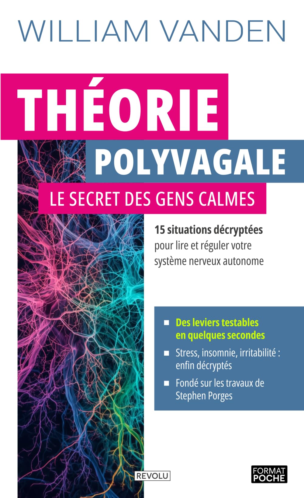 Théorie polyvagale : Le secret des gens calmes: 15 situations décryptées pour lire et réguler votre système nerveux autonome