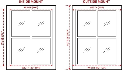 Miniatura 6 de Elegante persiana de madera sintética blanca inalámbrica de 2 pulgadas para ventana de 32 x 64 pulgadas (tamaño real 31 12 x 64 pulgadas)