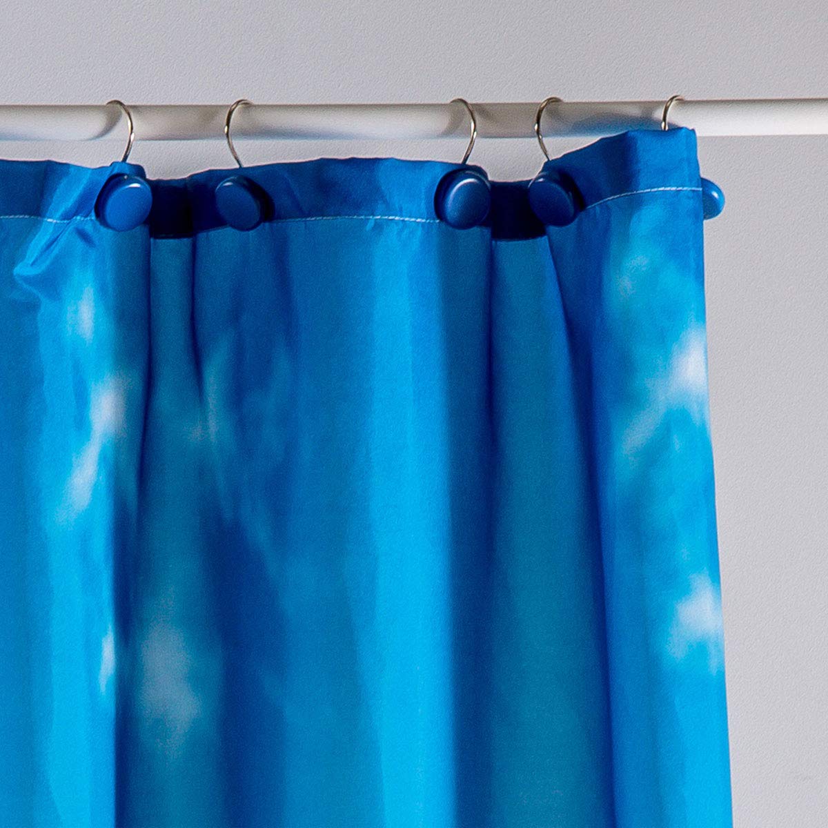 Sancarlos Ocean Shower Curtain, Polyester, Blue, One Size