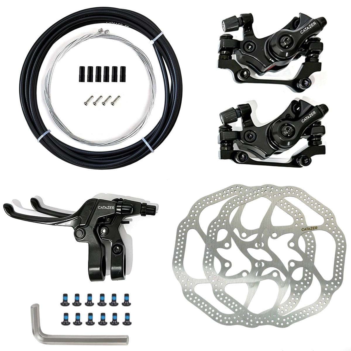 Amazon.com: Catazer HS1 Front and Rear Mechanical Bike Disc Brake