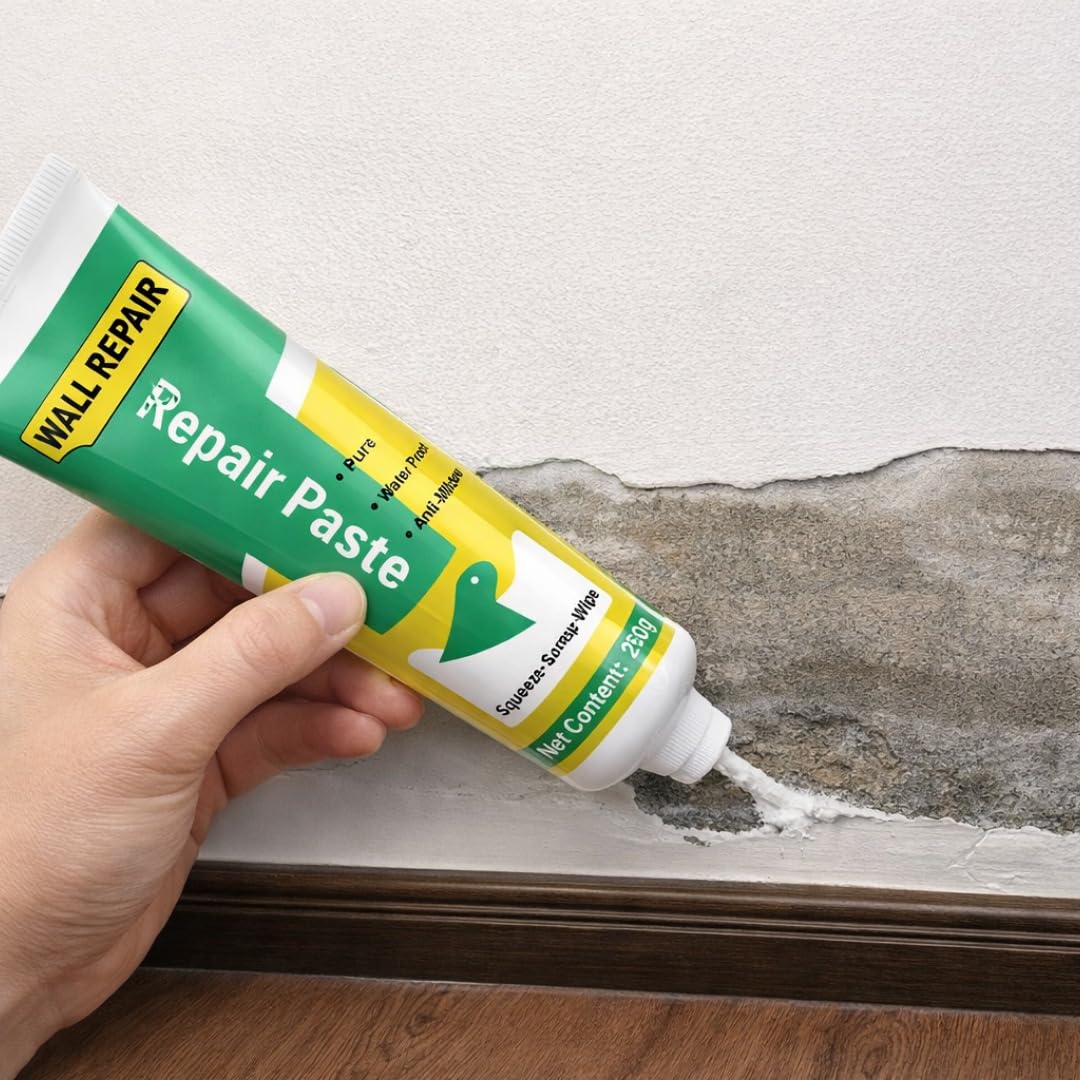 Heavy Duty Water proof Instant Wall Crack Repair Putty Paste | Instant Gap Filler Waterproof wall crack filler – Ready to use – White (1)-image-3