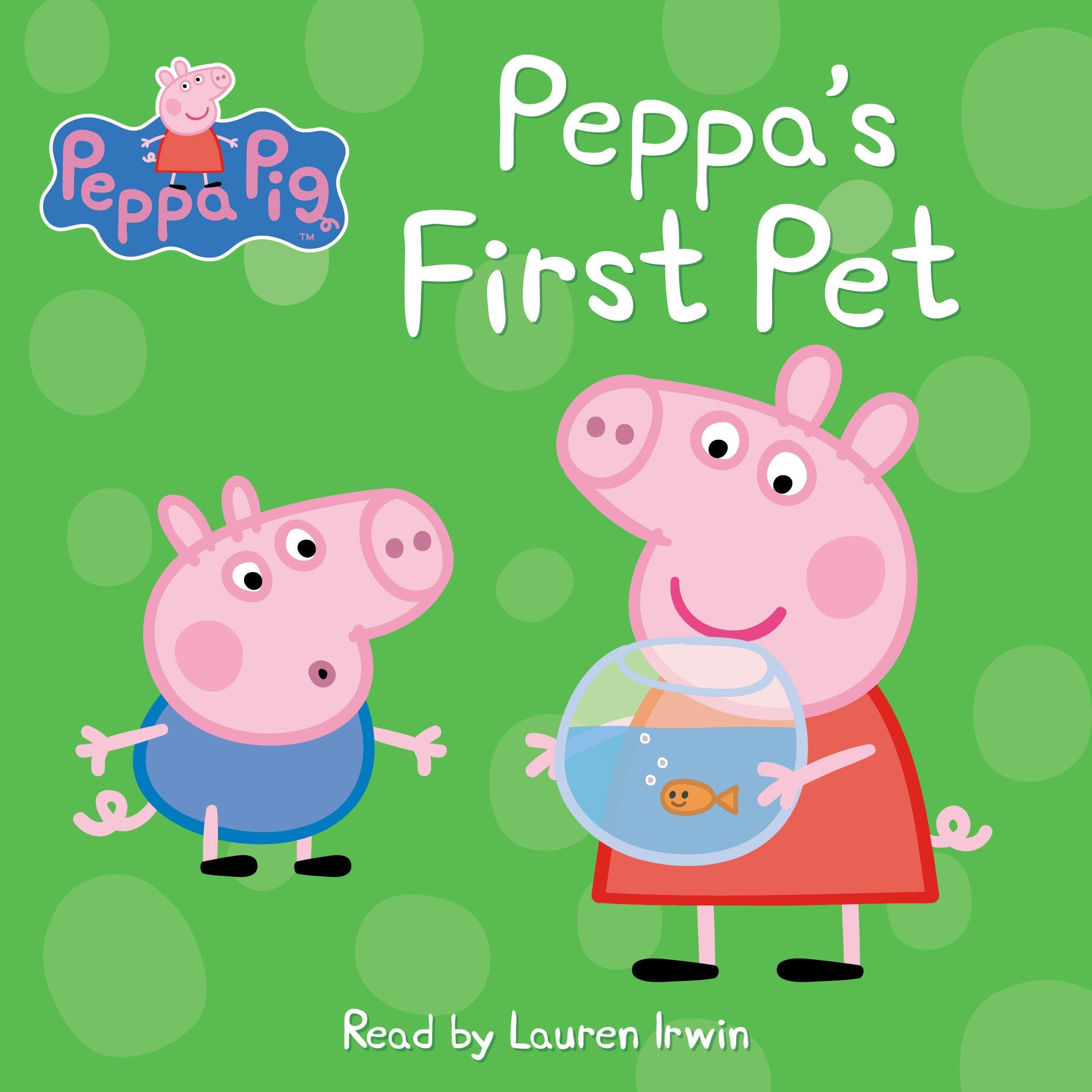 Cover art for Peppa's First Pet (Peppa Pig)