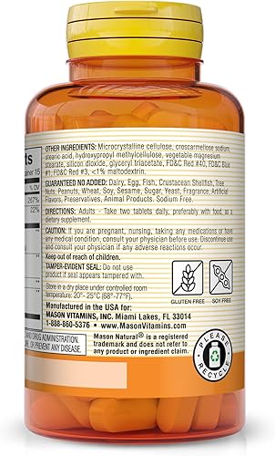 Miniatura 3 de Mason Natural pierna vena y circulación de 30 comprimidos