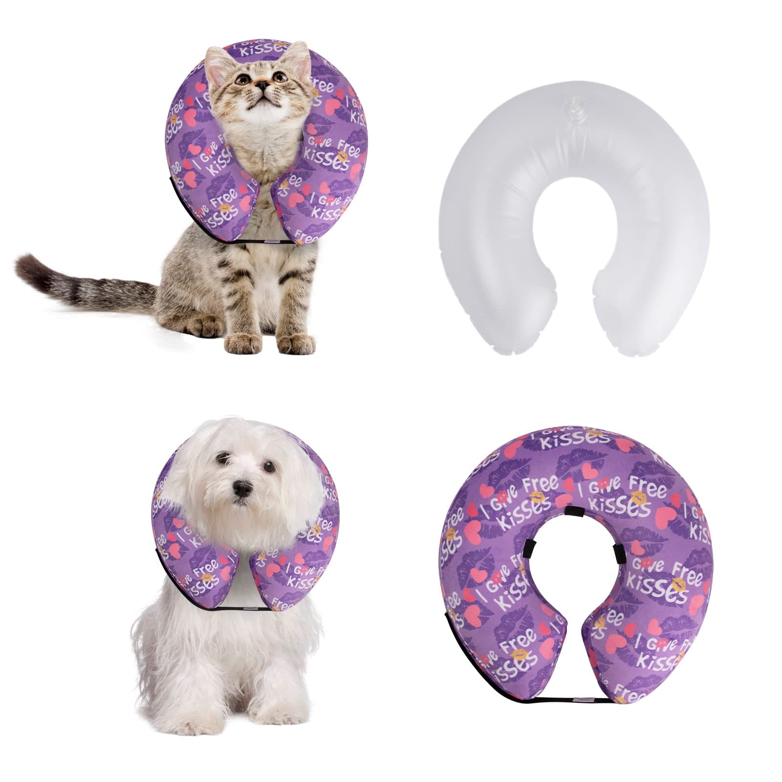 CuteBone Dog Recovery Cone for Small Medium Dogs &amp; Cats