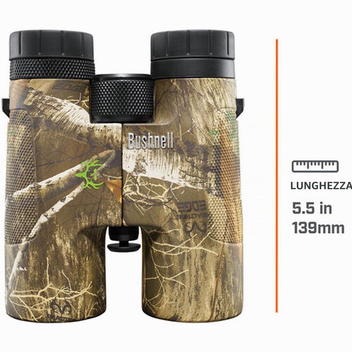 Bushnell - Powerview - 10x42 - Prisma a tetto - Impermeabile - Osservazione degli uccelli - Fauna selvatica - All'aperto - Binocolo - Viaggi - 141042RB