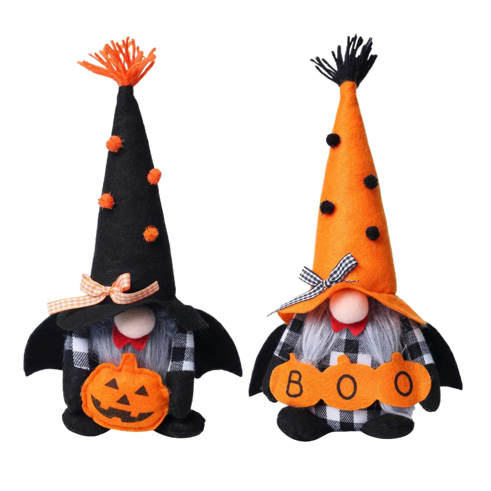 Gnomes sans visage Halloween pour fenêtres et jardins