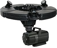 Vista 1 de OASE 45393 Fuente flotante con luces, color negro