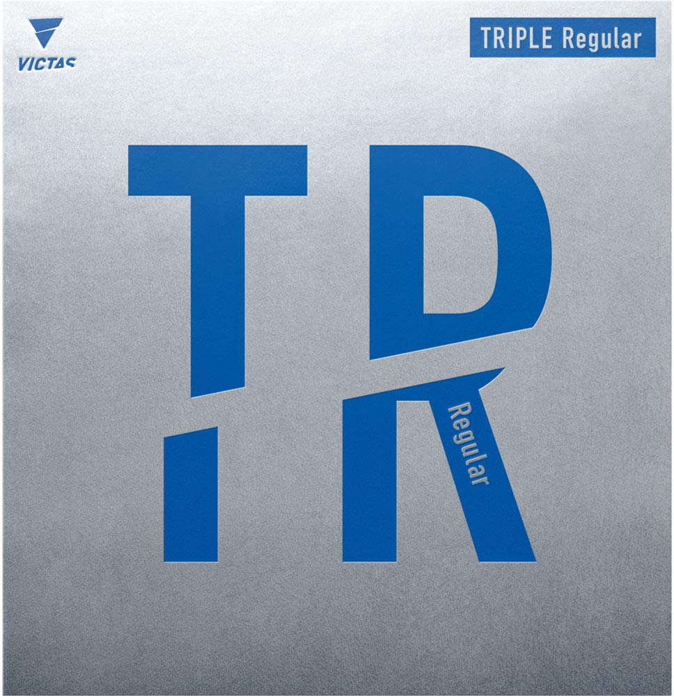 Victas Belag Triple Regular schwarz 2,0 – Belag für Allroundspiel