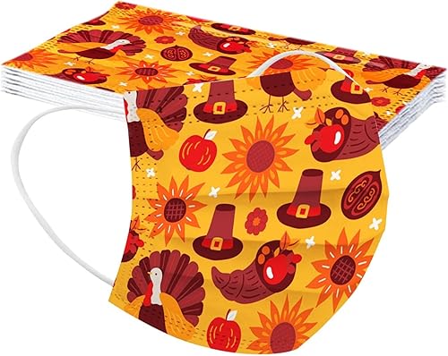 Miniatura 5 de 50 cubrebocas con diseño floral de verano, tela transpirable, protección de 3 capas, mascarillas florales para mujeres, exteriores y fiestas