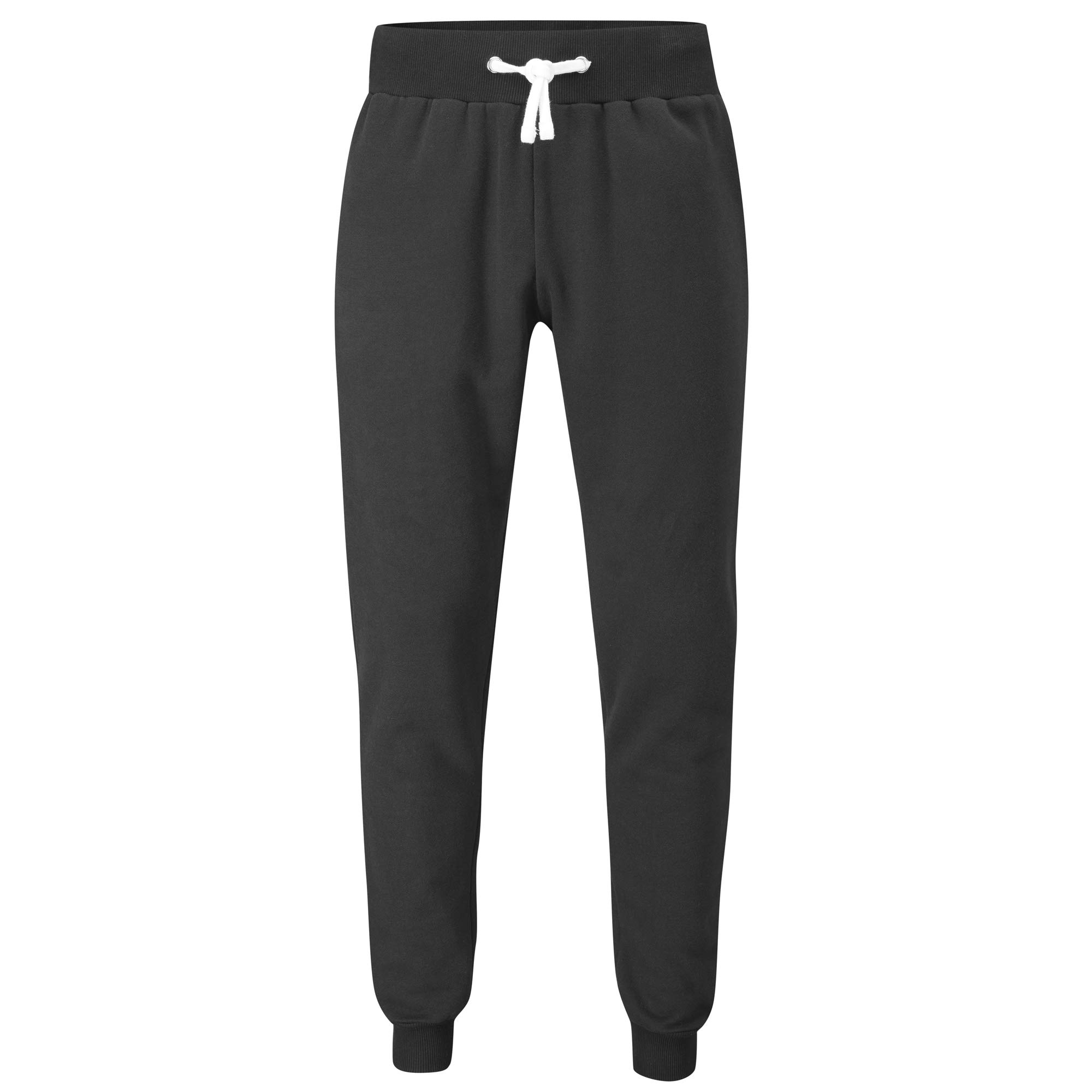 Cuffed Hem Fleece Jogging Bottoms