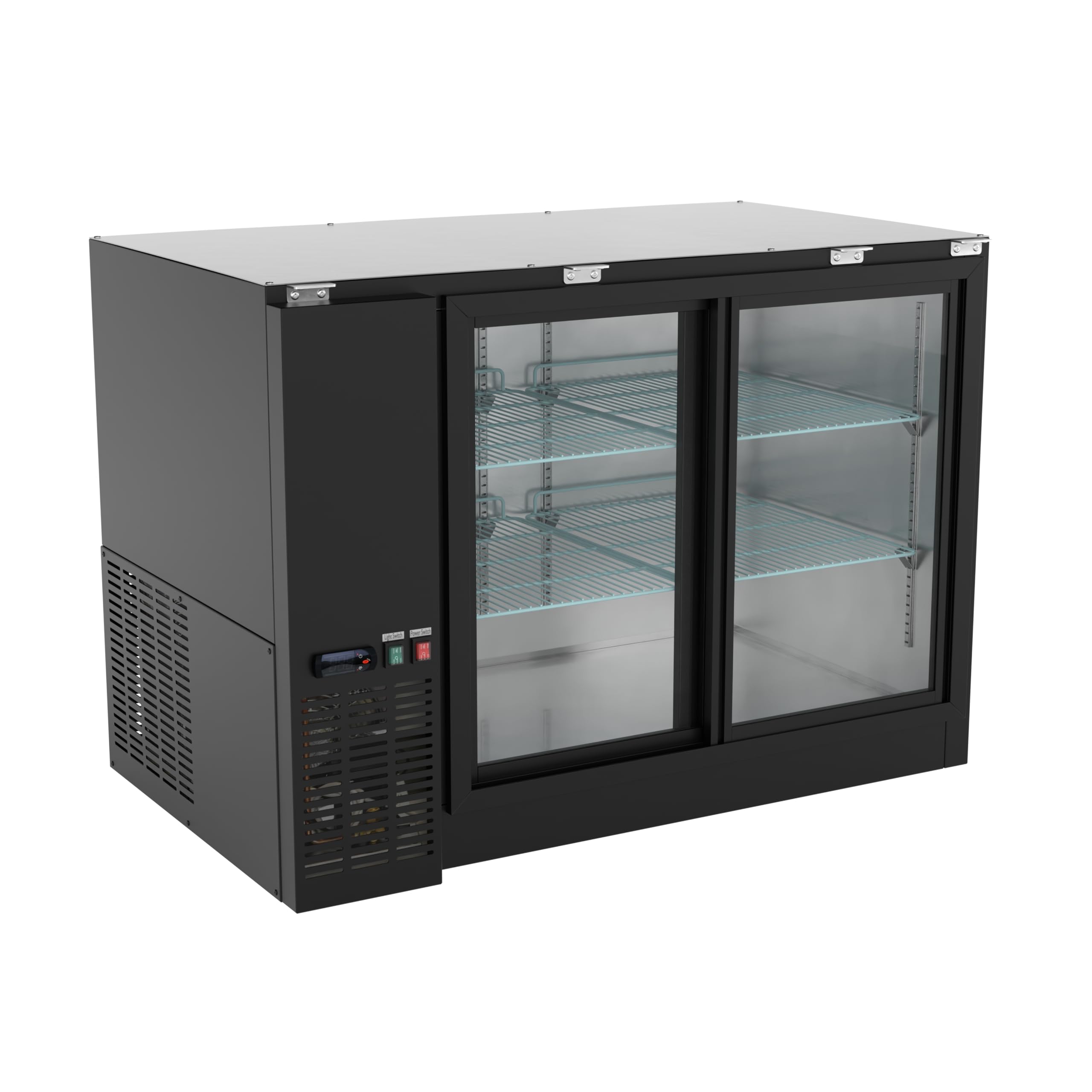 Krollen Industrial UBB-48S-GT 13 cu ft Beverage Cooler Stainless Steel