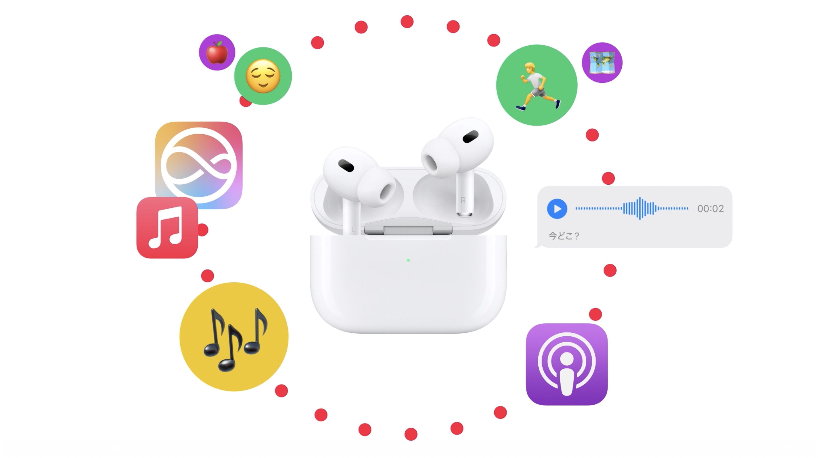 Amazon.co.jp: Apple AirPods 4ワイヤレスイヤーバッド、Bluetooth