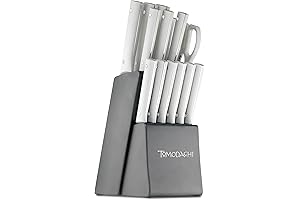 Hampton Forge HMC01B320K Fuji 15-Piece Tomodachi Knife Block Set