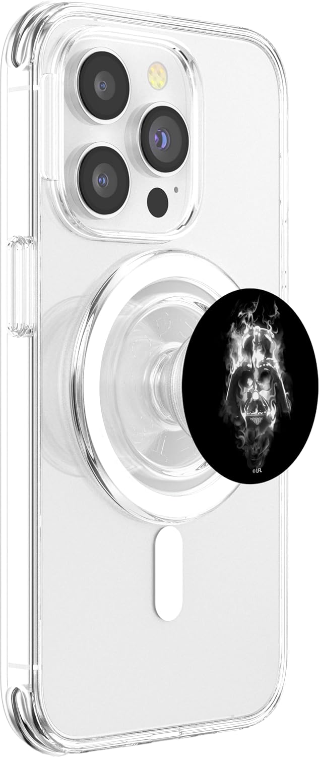 Star Wars Darth Vader Up In Smoke Artsy Helmet PopSockets MagSafe PopGrip for iPhone