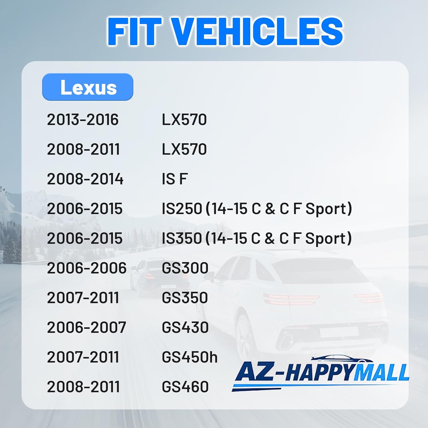 HVAC Heater Blower Motor with Brushless - Compatible with Lexus LX570 2008-2011/2013-2016, IS250/IS250 2006-2015, GS450h/GS460 2008-2011, Replace# 700299