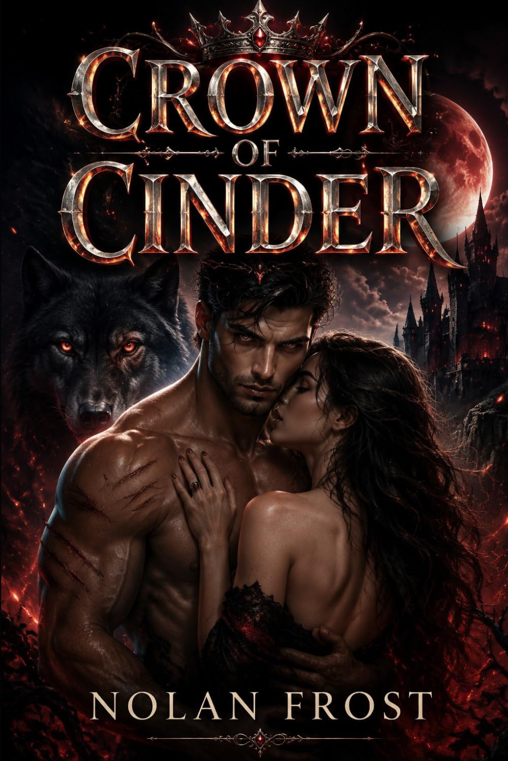 Crown of Cinder: A Forbidden Mate Shifter Romance (Shadow-Bound Hearts)