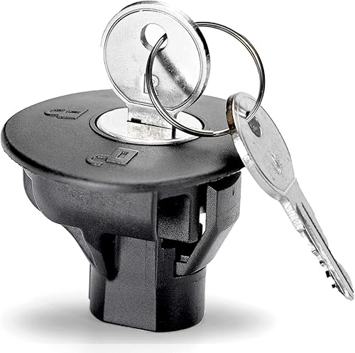 Miniatura 4 de Tapón de gas con bloqueo, tapón de llenado de combustible para Ford Edge F150 Escape Expedition Explorer Fiesta Flex Focus Fusion Taurus y Lincoln
