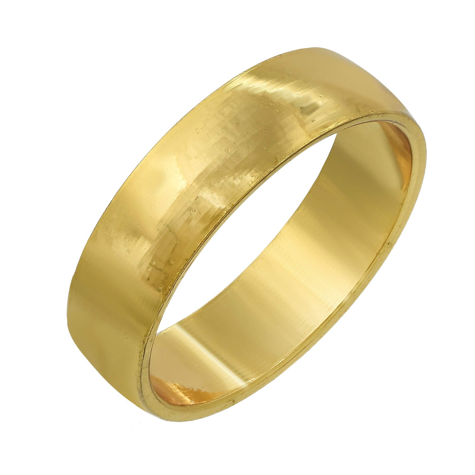 Memoir Brass Micron Goldplated Plain Light Weight finger band Challa fingerring Men Women (ORSV1531) (B07W1FYJKN) Amazon Price History, Amazon Price Tracker