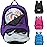 Hsmihair Youth Soccer Bag-Soccer Backpack & & Backpack for Football Volleyball Basketball,with Ball Compartment and Separate Cleat Training Package (Purple)