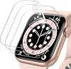 JETech Screen Protector for Apple Watch SE 321 202520222020 Series 6 5 4 40mm, TPU HD Clear Full Coverage Film, 3-Pack