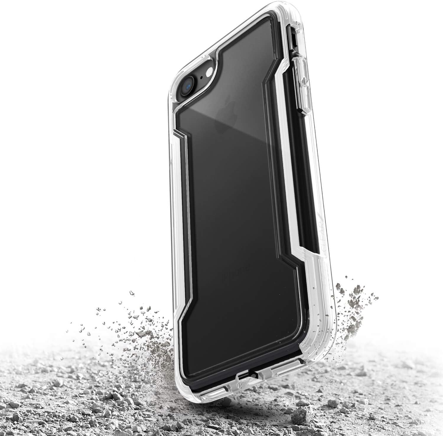 80% Off Discount Raptic Clear, (Formerly X-Doria Clear) - Compatible with Apple iPhone SE/8/7, Defense Clear - Military Grade Drop Protection, Clear Protective Case for iPhone SE/8/7 (White)