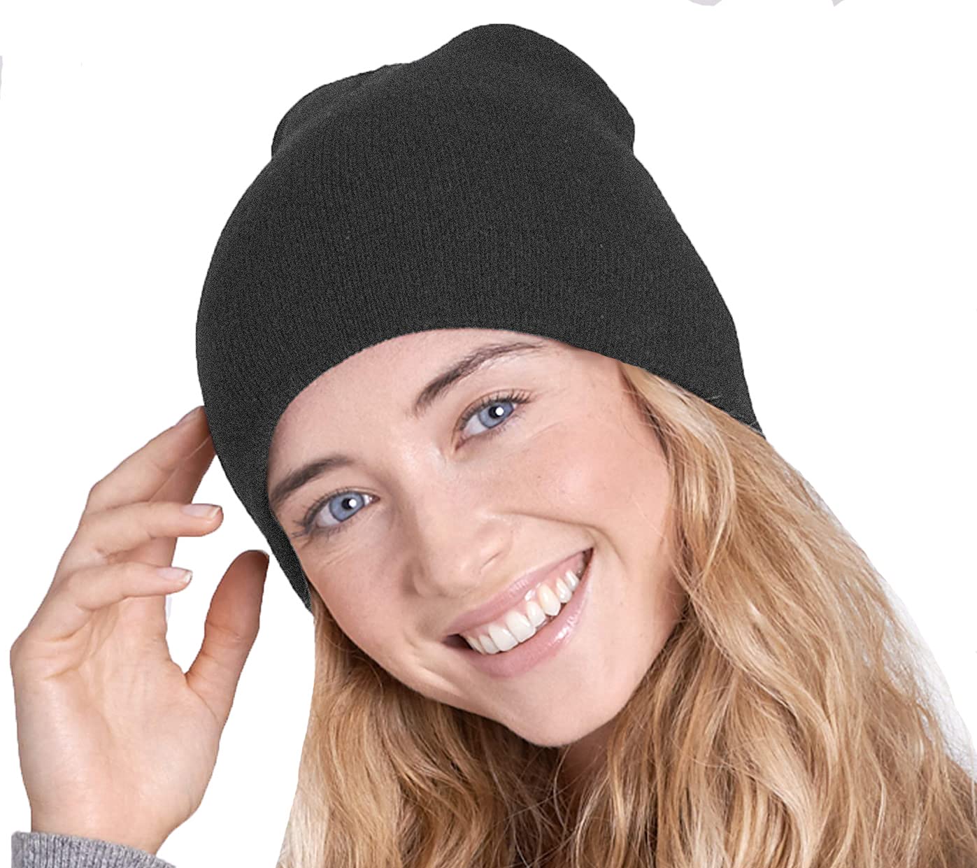 2017_DGY_MRN_BLK_FRE The BLAZZE 2017 Unisex Soft Warm Winter Cap Hats Skull Cap Beanie Cap for Men Women (Free Size, Colour_11) 1